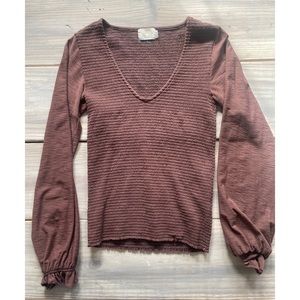 Nation LTD long sleeve tee XS